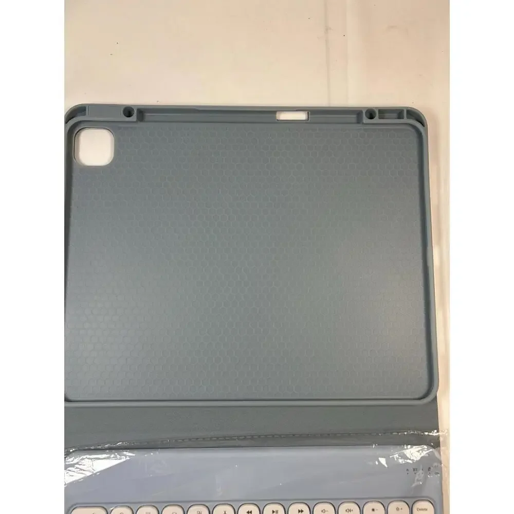 DIVUFUS KEYBOARD CASE FOR iPAD 12.9' - BRAND NEW / OPEN BOX Light Blue